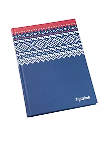 Hyttebok 195x270 ulinj Marius blå