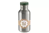 Stålflaske stor 0,5L mørkegrønn