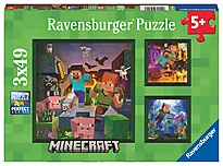 Puslespill 3x49 Minecraft Biomes