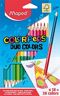 Fargeblyant MAPED Color'Peps duo (18)