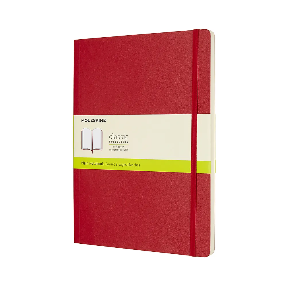 Notatbok Moleskine myk ulinjert