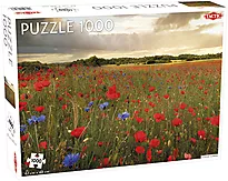 Puslespill 1000 field of flowers