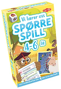 Vi lærer oss spørrespill 4-6 år