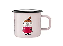 Kopp Mummi emalje Lille My 3,7dl rosa