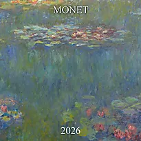 Kalender 2026 Baccara 18x18 Monet