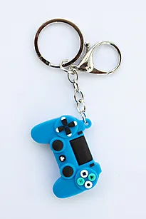 Nøkkelring gaming blå