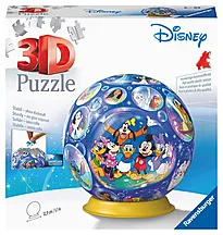 Puslespill 3D 72 Disney-figurer
