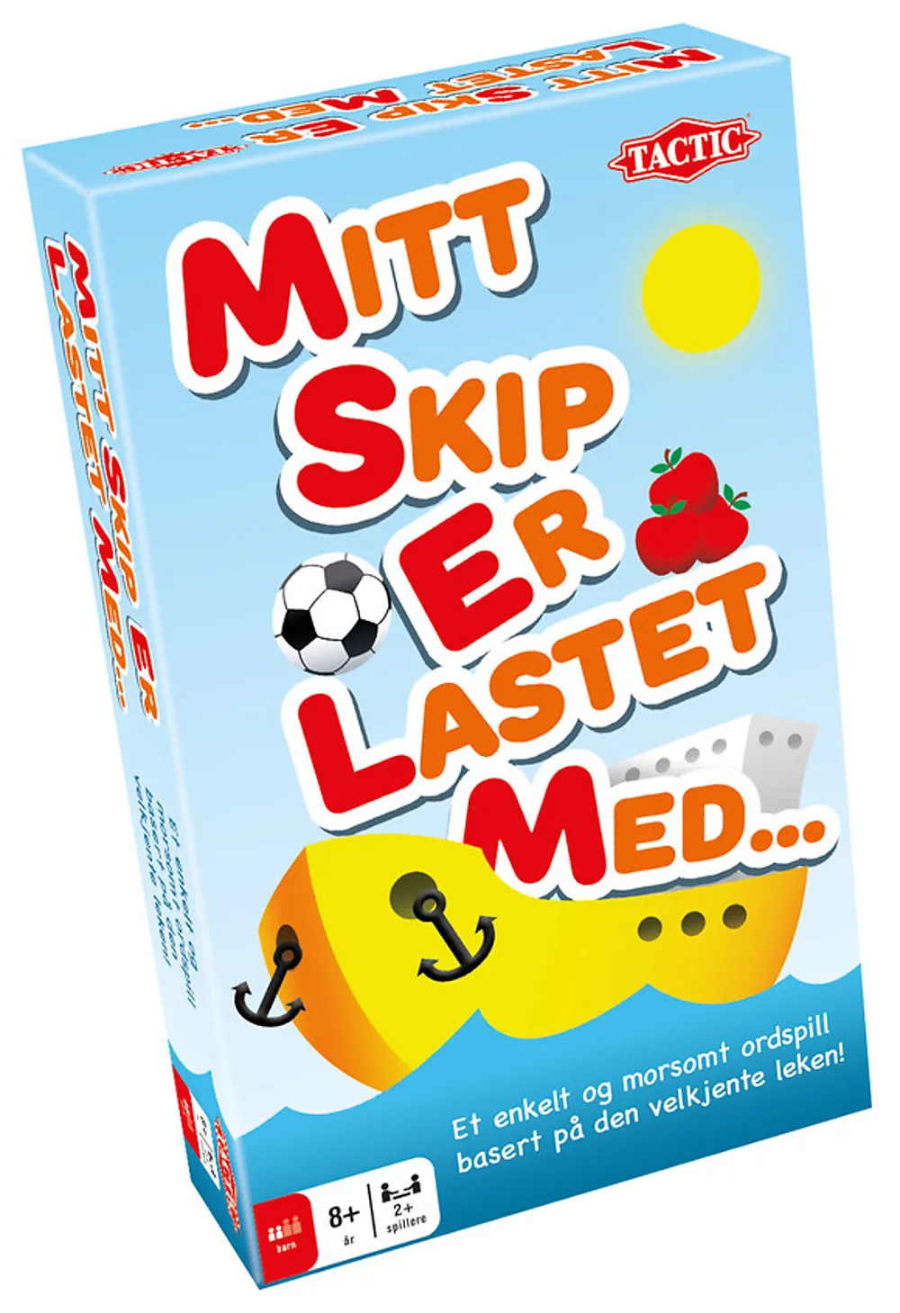 Mitt skip er lastet med