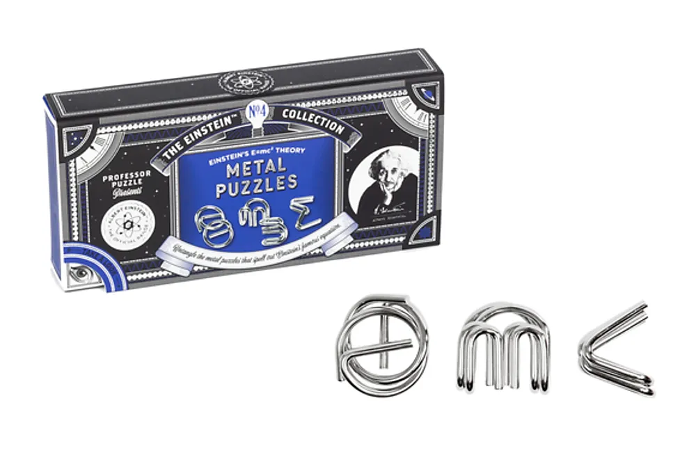 Hjernetrim Metal Puzzle, E=MC2