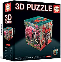 Educa 3D Puzzle Cube Wonder