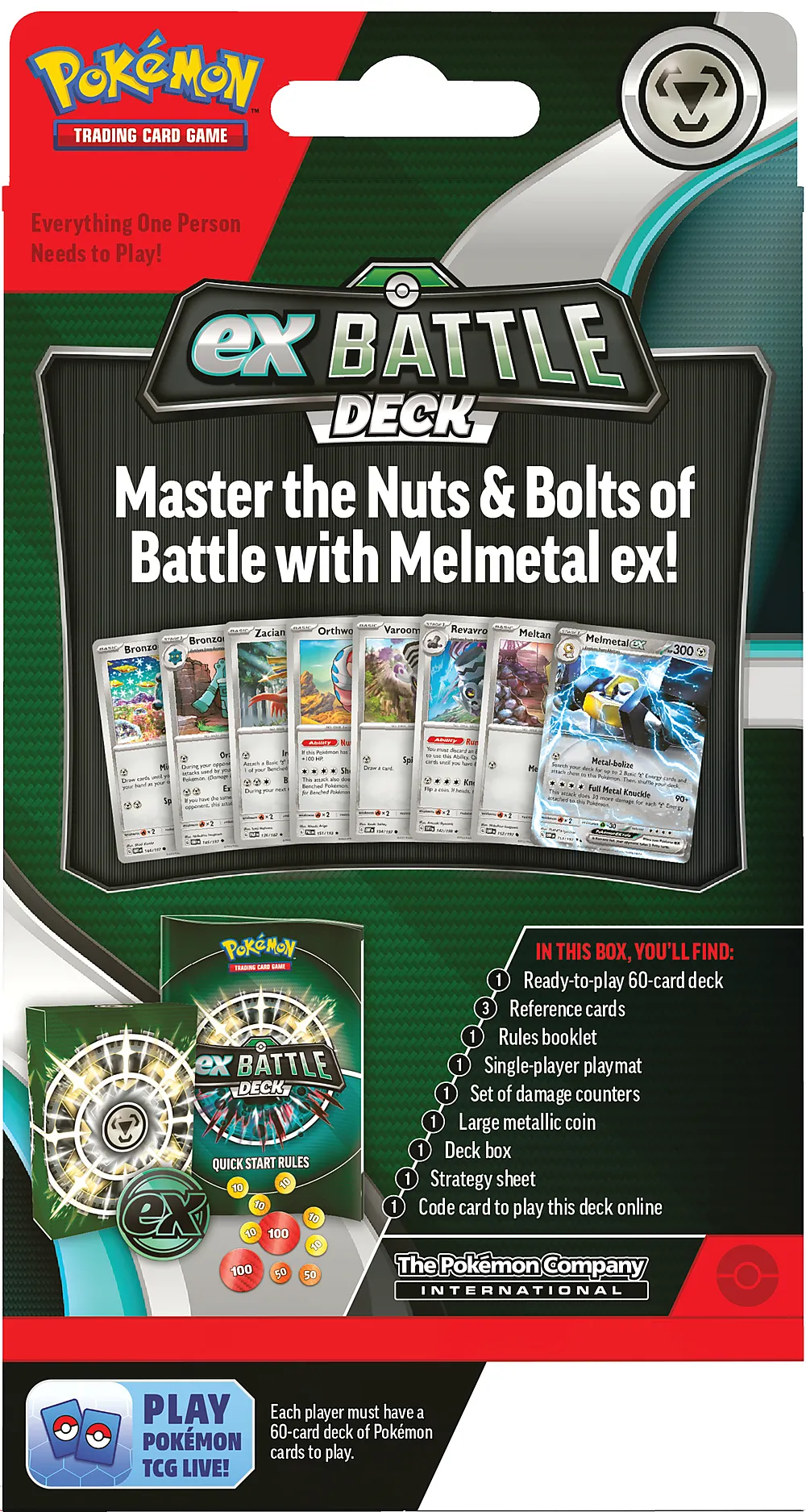 Samlekort Pokemon Battle Deck EX