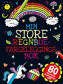 Min store regnbue-fargeleggingsbok