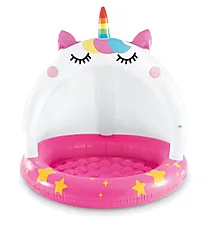 Basseng baby enhjørningkatt 102x102 cm