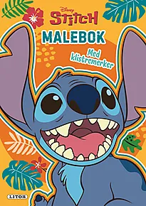 Malebok WD Stich m/klistremerker