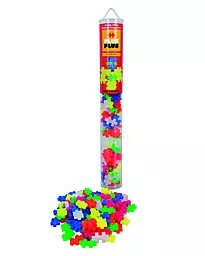 Byggesett Plus-Plus neon 100 stk i tube