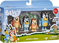 Figur Bluey familie 4pk