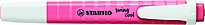 Tekstmarker pastell kirsebærrosa