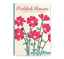 Fargelegging mindfull blomster