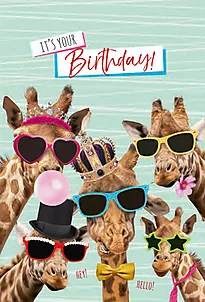 Kort doble it`s your birthday