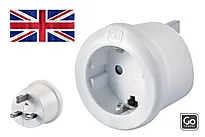 Adapter UK, jordet, Go Travel