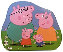 Puslespill 24 Peppa Gris familien