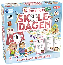 Vi lærer oss skoledagen