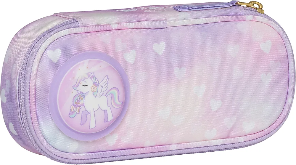 Pennal Beckmann ovalt Unicorn lilla