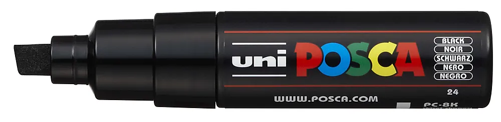 Paintmarker UNI Posca PC-8K sort