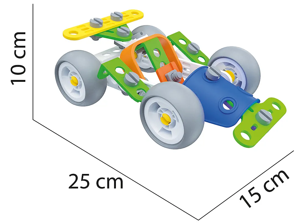 Byggesett racerbil 58 deler