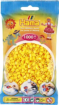 Perler Hama Midi 1000 stk gul