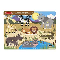 Puslespill 7 i tre knotter safari