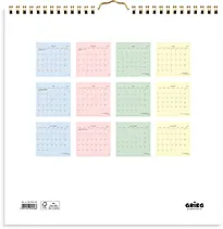 Veggkalender GRIEG 2026 Color