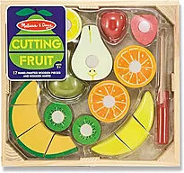 Lekemat Melissa&Doug, kan kuttes, frukt