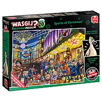 Puslespill 2x1000 Wasj Christmas Spirit
