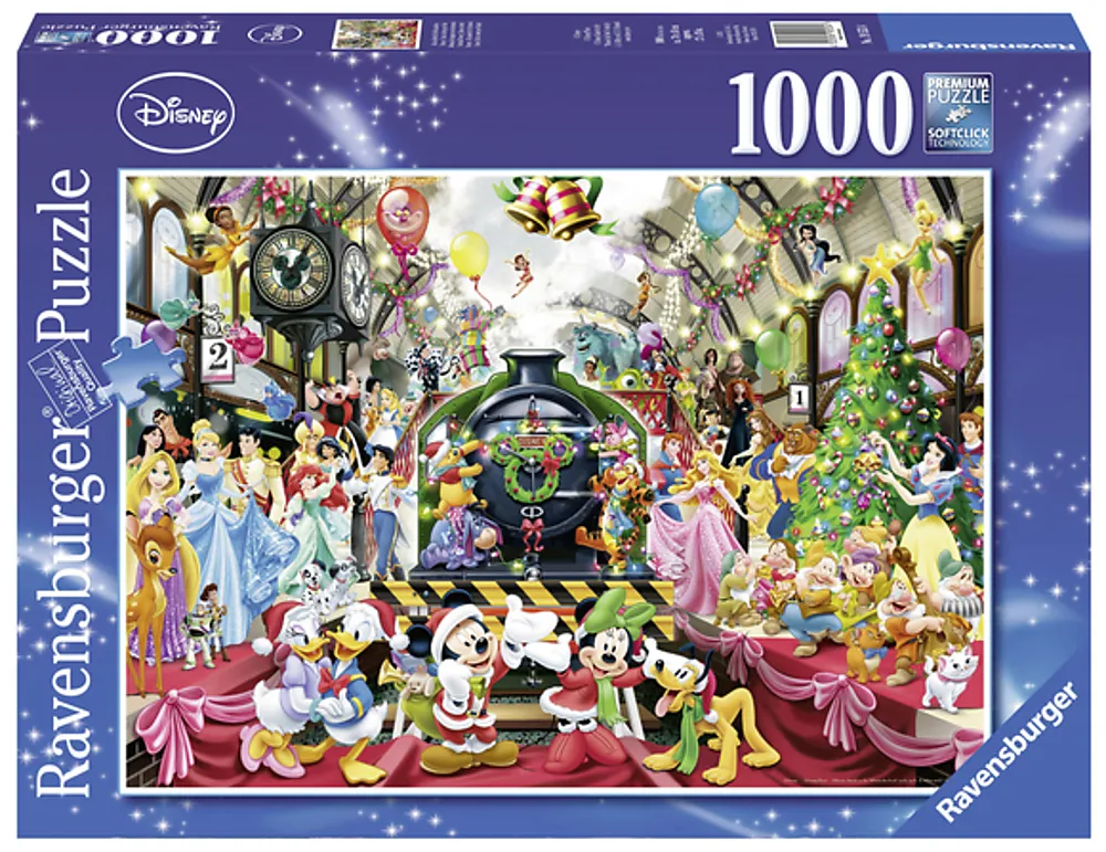 Puslespill 1000 Alle om bord til Jul