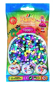 Perler Hama Midi 1000 stk fargemiks 69