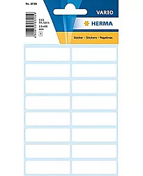 Etikett HERMA manuell 13x40mm hvit (112)