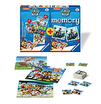 Memory (1)+puslespill (3) Paw Patrol