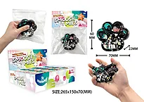 Fidget squshy sticky cat paw glitter