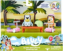 Figur Bluey lekesett sparkesykkel