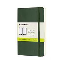Notatbok Moleskine soft P blank grønn