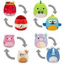 Bamse Squishmallows Flip 13cm S19 ass.