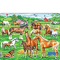 Platepusle 33 Maxi Nydelige hester
