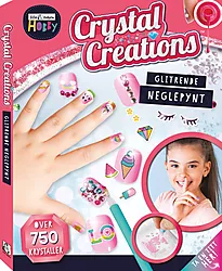 Hobbysett glitrende neglpynt