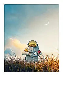 Plakat 30x40cm not from this world