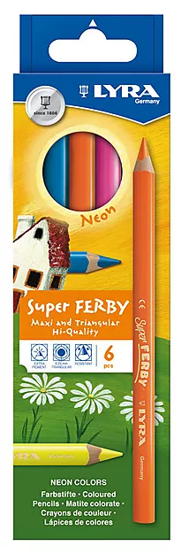 Fargeblyant, Super Ferby 6 sett neon