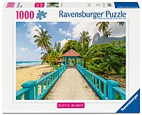 Puslespill 1000 Fargerik bro i Malaysia