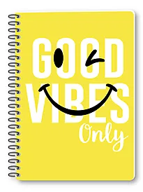 Spiralhefte A5 Smily Good vibes only