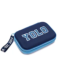 Pennal YOLO m/fyll blå