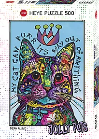Puslespill 500 Heye My Cat Can Purr